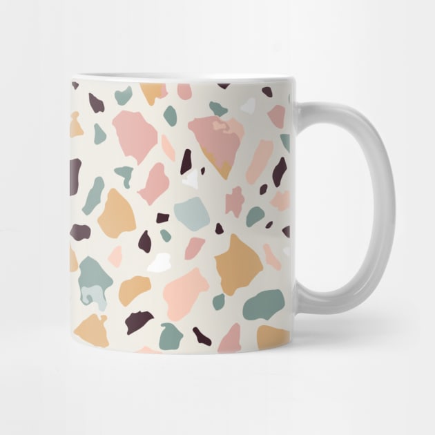 Pink Terrazzo by nadyabasos